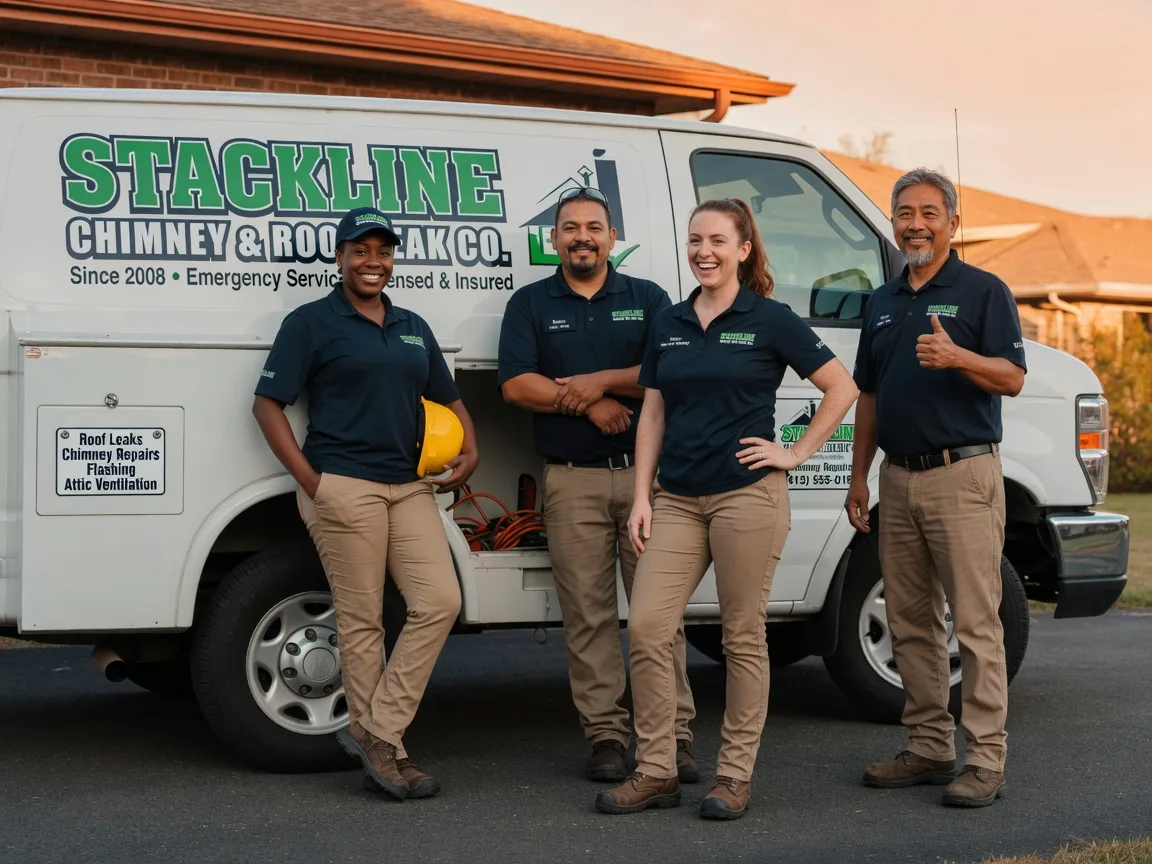 Chimney flashing repair company in Mad River, CA